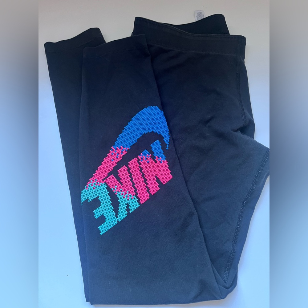 Nike Leggings with Vibrant Logo